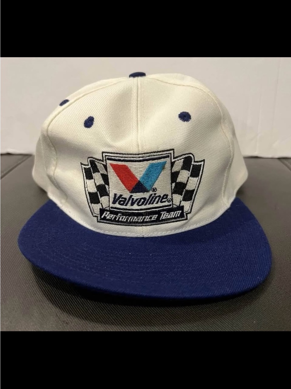 Valvoline Performance Team NASCAR Racing Vintage Hat Cap SnapBack Embroidered